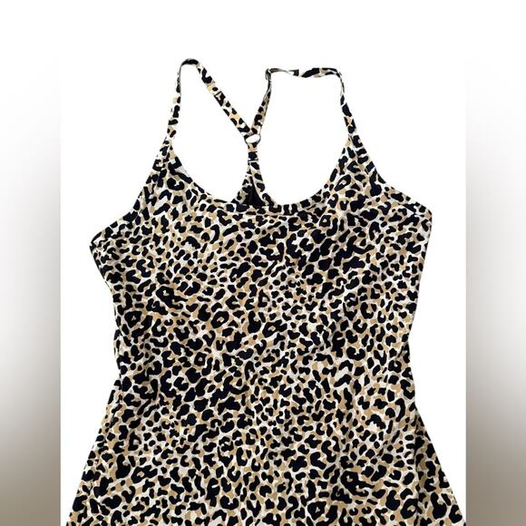 Outdoor Voices The Exercise Dress NEW Version Leopard Print Tennis Running XS - Picture 5 of 16